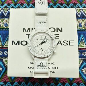 🌟POSH FRESH🌟Omega X Swatch MoonSwatch Mission To The Moonphase Full Moon Watch